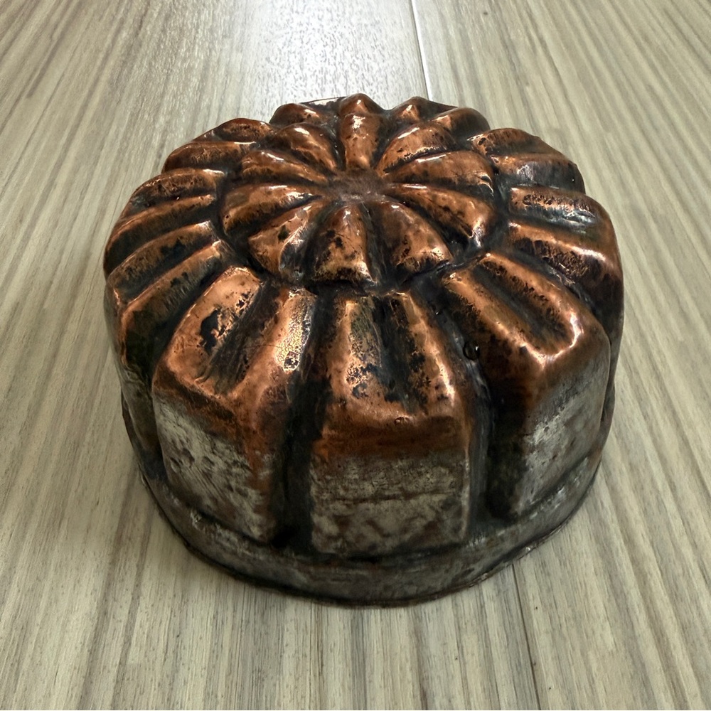 Vintage Copper Cake or Gelatin Mold